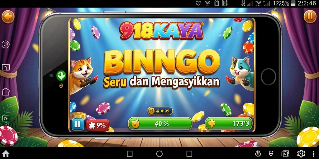 Tampilan gameplay Bingo yang menarik di 918KAYA.