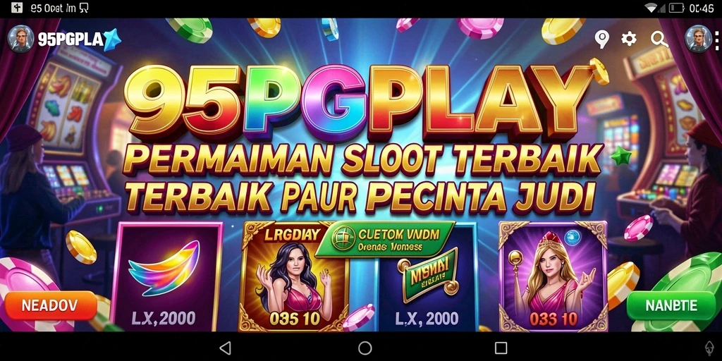 Tampilan menarik dari gameplay Slot 95PGPLAY yang memukau.