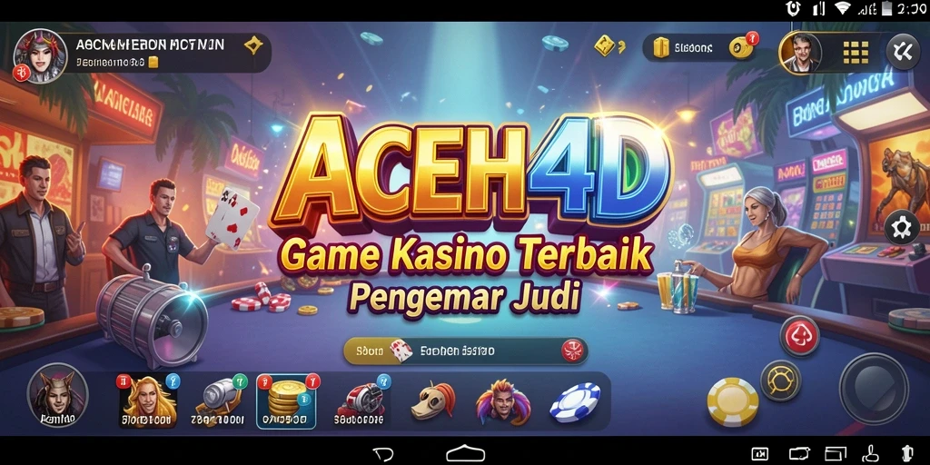 Tampilan game Kasino yang menarik dan interaktif.