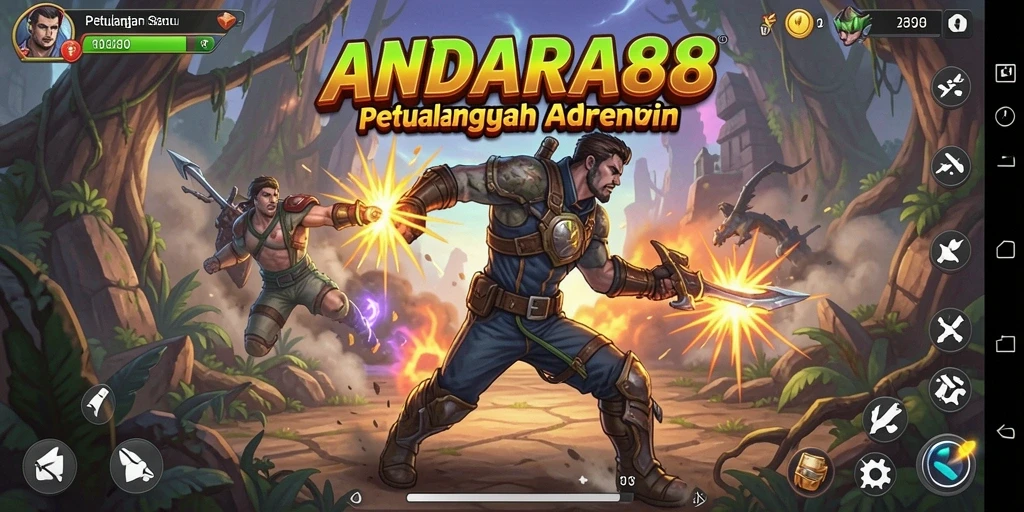 Gameplay action yang mendebarkan dan penuh tantangan