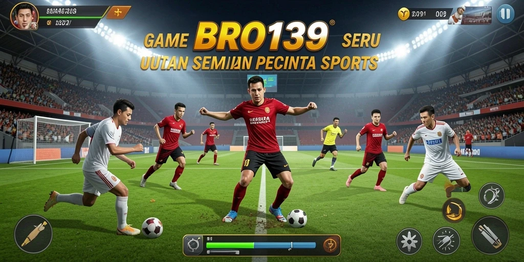 Tampilan gameplay <strong>BRO138</strong> yang mengasyikkan dengan aksi olahraga yang mendebarkan.