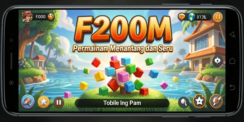 Gameplay menarik dari F200M yang penuh tantangan Puzzle.