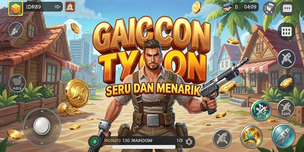 Screenshot gameplay IDR89 yang menunjukkan beberapa fitur bisnis.