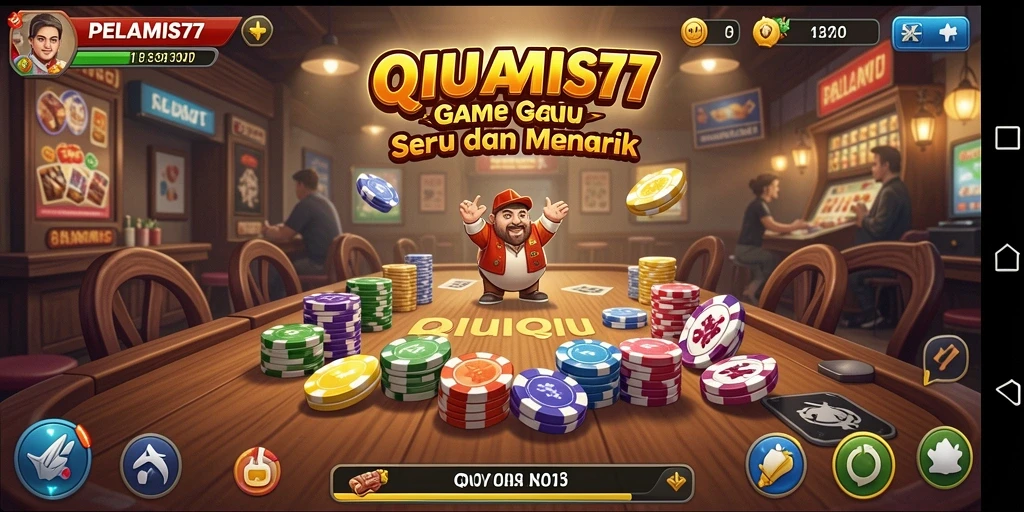Tampilan gameplay seru dari PELAMIS77 yang menarik.